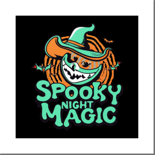 Spooky night magic Posters and Art